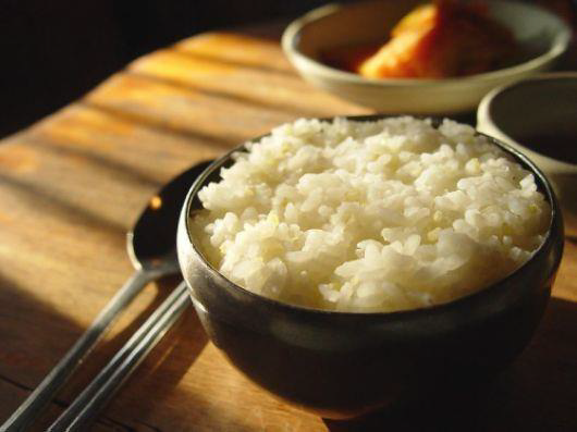 a bowl of rice